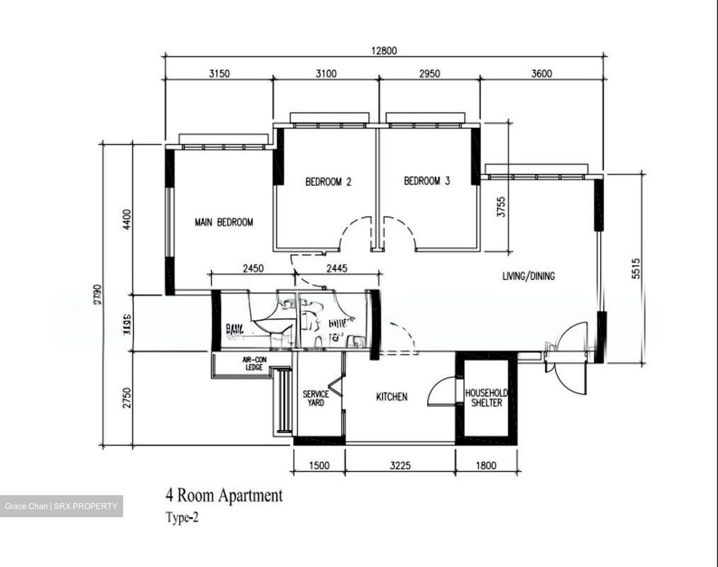 Blk 445 West Crest @ Bukit Batok (Bukit Batok), HDB 4 Rooms #500089911